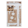 Voir la diapositive 2 : FIVE Lot de 5 Boîtes à Cupcakes  Noël  24cm Beige