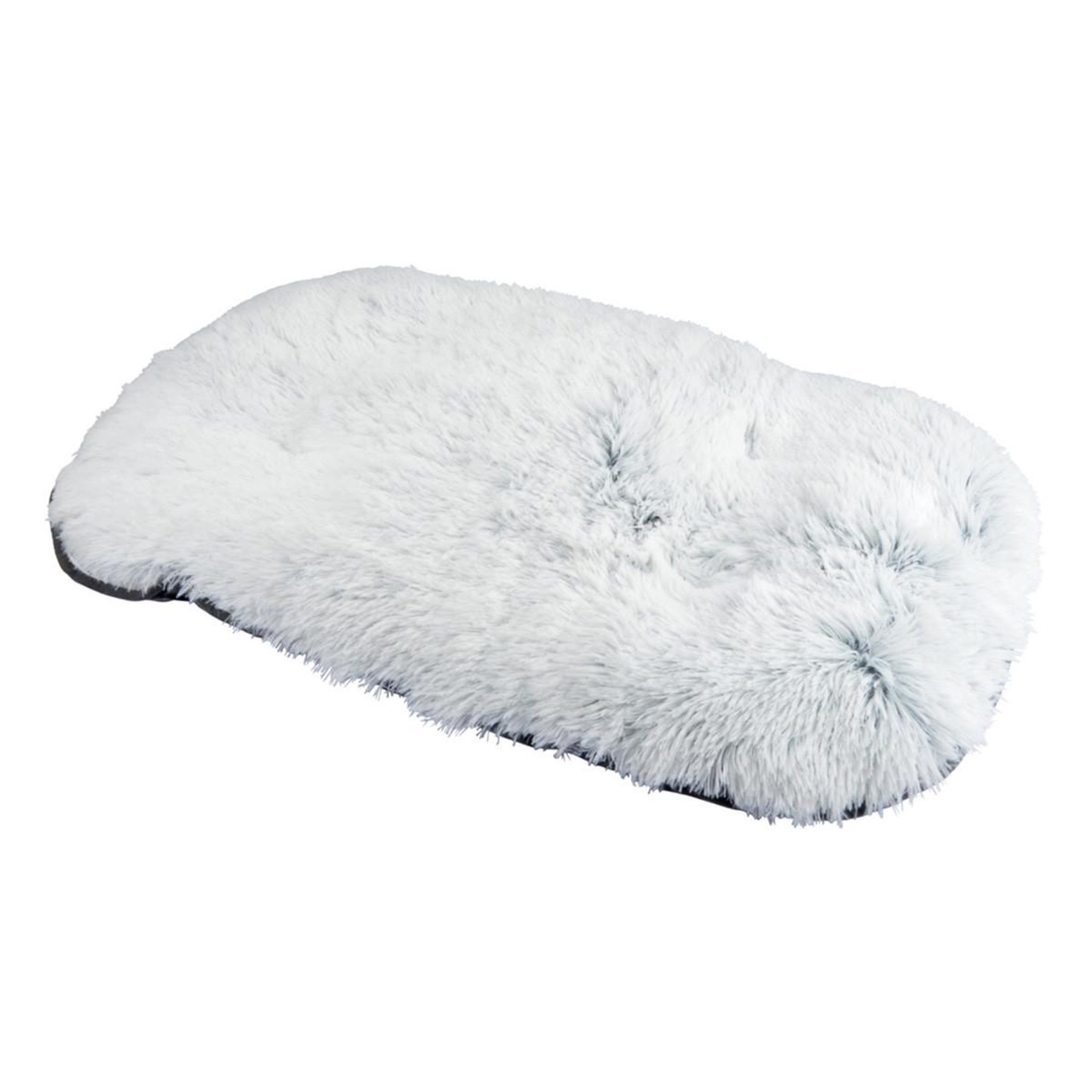 Voir la diapositive 1 : LOVE STORY Coussin pour Chien & Chat  Fluffy  77cm Blanc Chiné