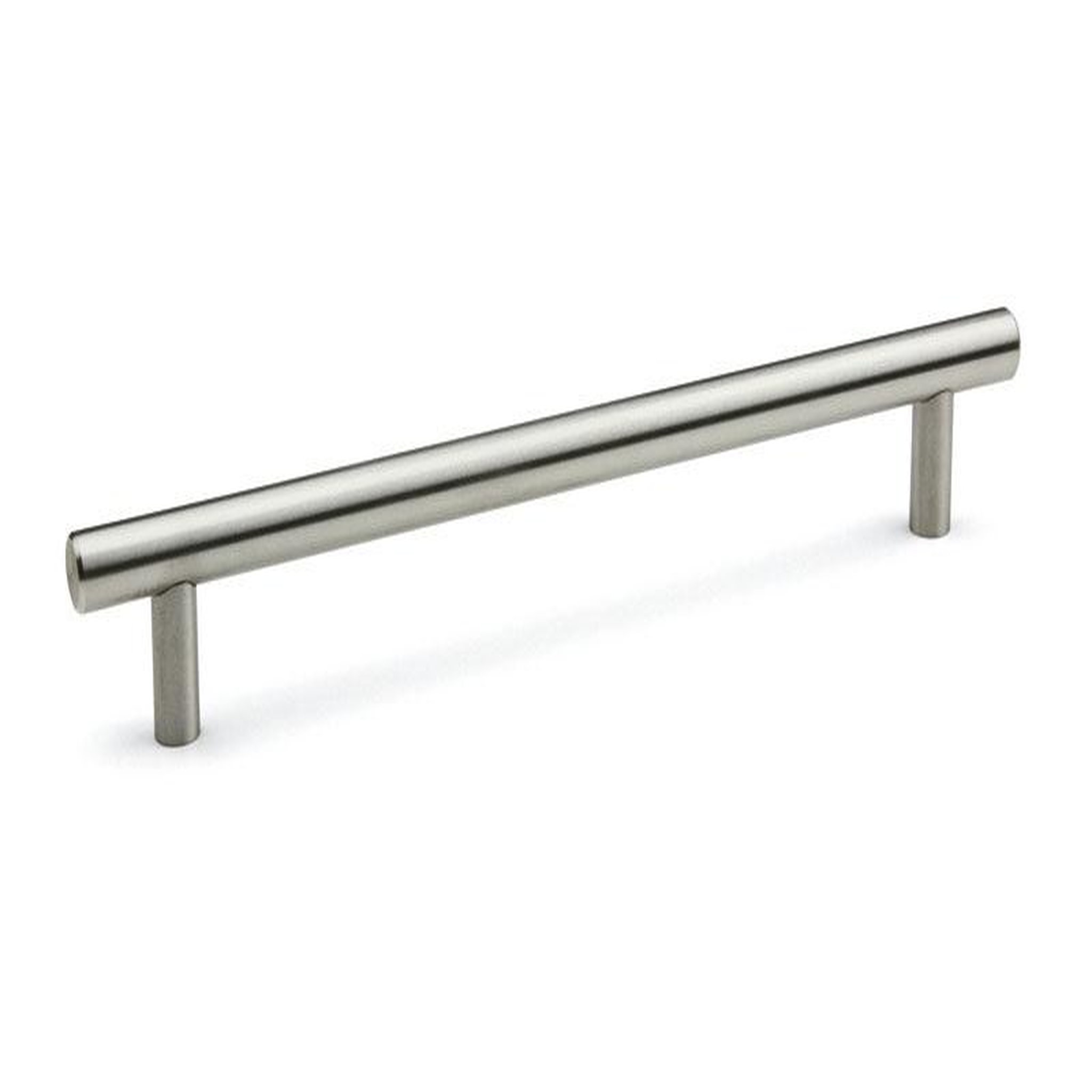 CENTRALE BRICO Poignée de meuble barre de traction 12-128/170 imitation inox + vis