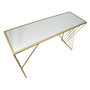 Voir la diapositive 5 : Paris Prix Console Design en Métal  Easy  120cm Or