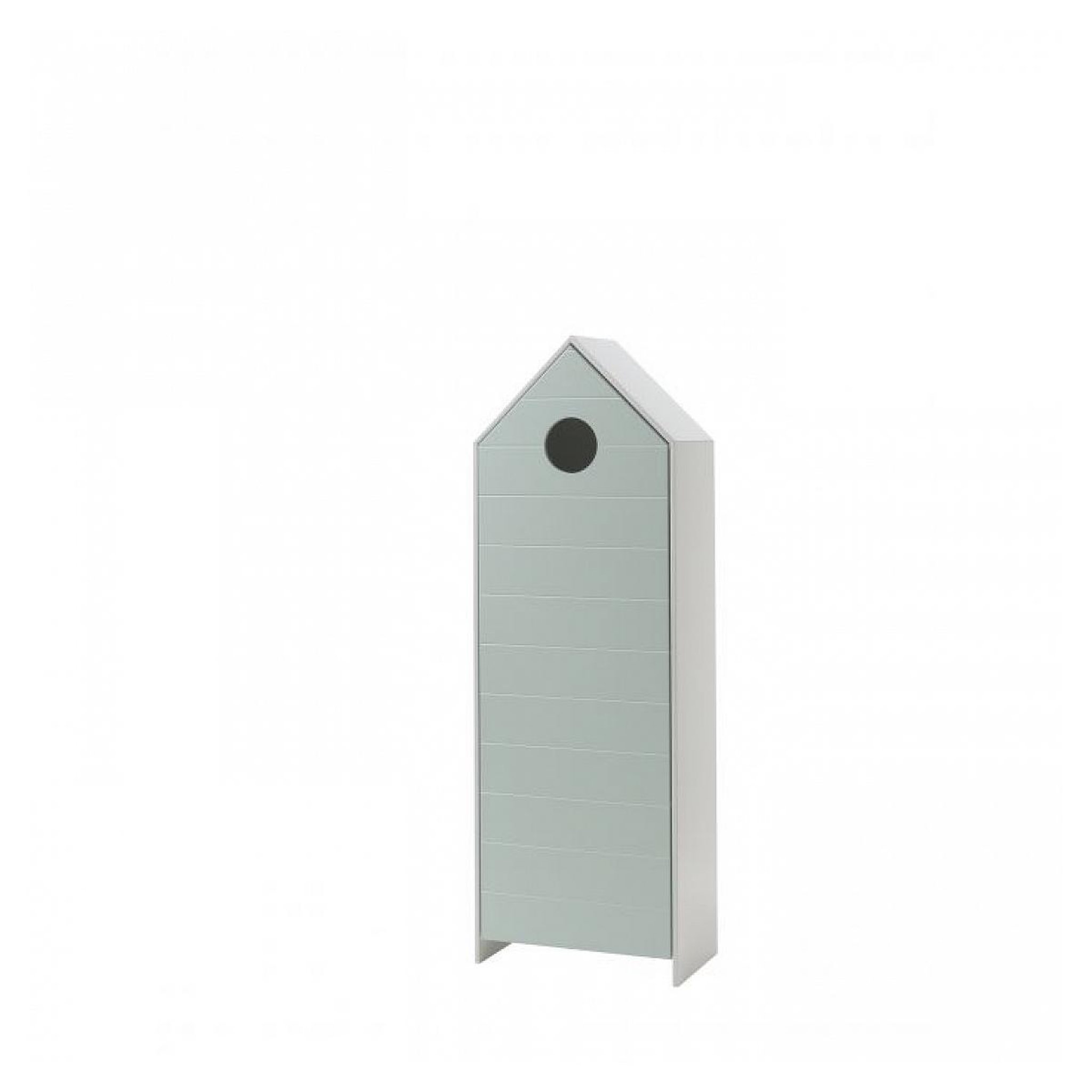 Voir la diapositive 5 : Paris Prix Pack - étagère enfant & 2 armoires  casami  blanc, gris & menthe