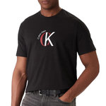 CALVIN KLEIN JEANS T Shirt  Homme Calvin Klein Jeans  V14RE829G. Coloris disponibles : Noir