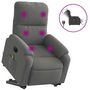 Voir la diapositive 2 : VIDAXL Fauteuil inclinable de massage electrique gris fonce
