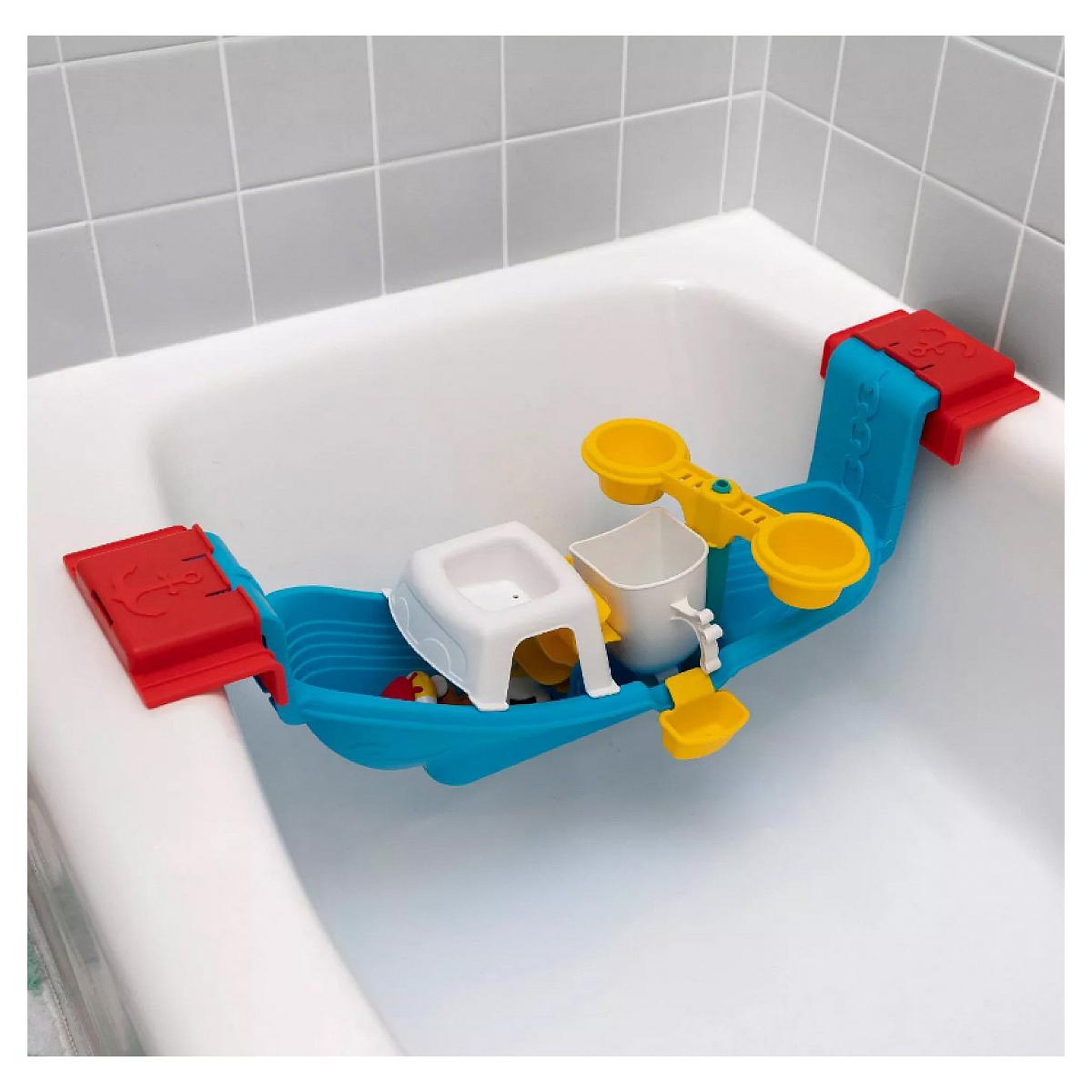 Voir la diapositive 3 : Step 2 Nautical Rain Showers bateau pour baignoire - jeux de bain