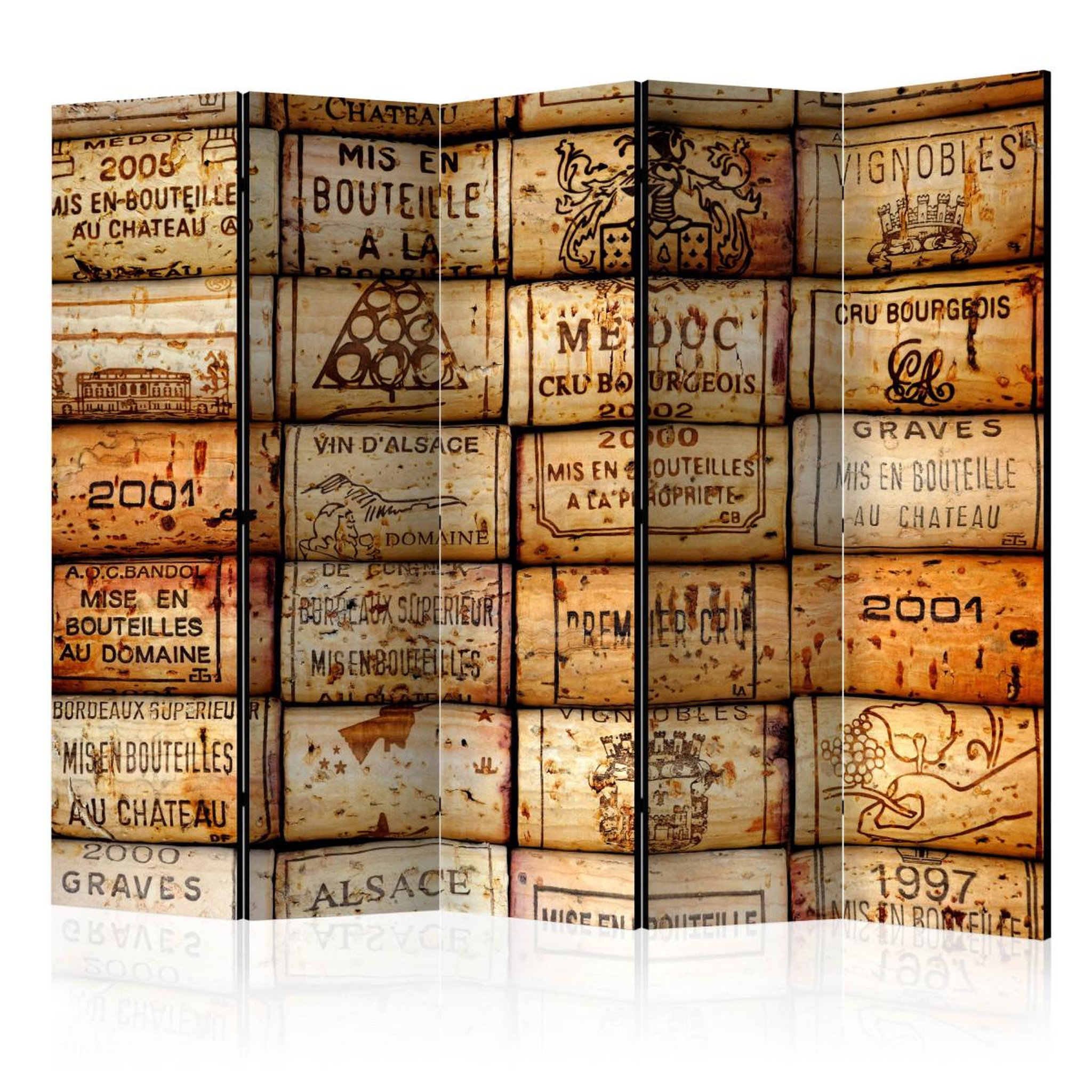 Paris Prix Paravent 5 volets  winy trail  172x225cm