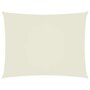 Voir la diapositive 2 : VIDAXL Voile de parasol tissu oxford rectangulaire 5x6 m creme