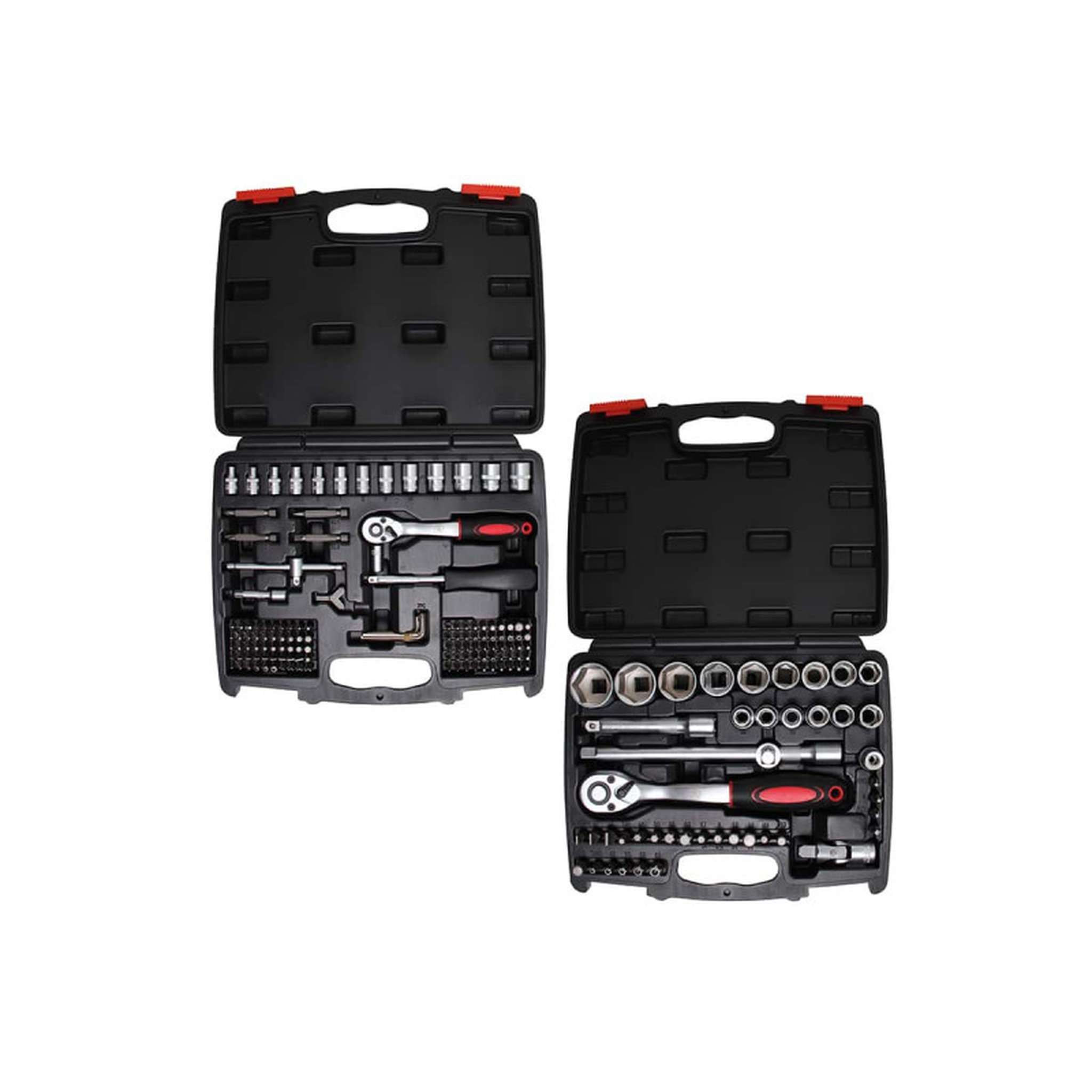 Voir la diapositive 1 :  Coffrets de douilles et accessoires BGS - en pouces - 174 pcs - 9192
