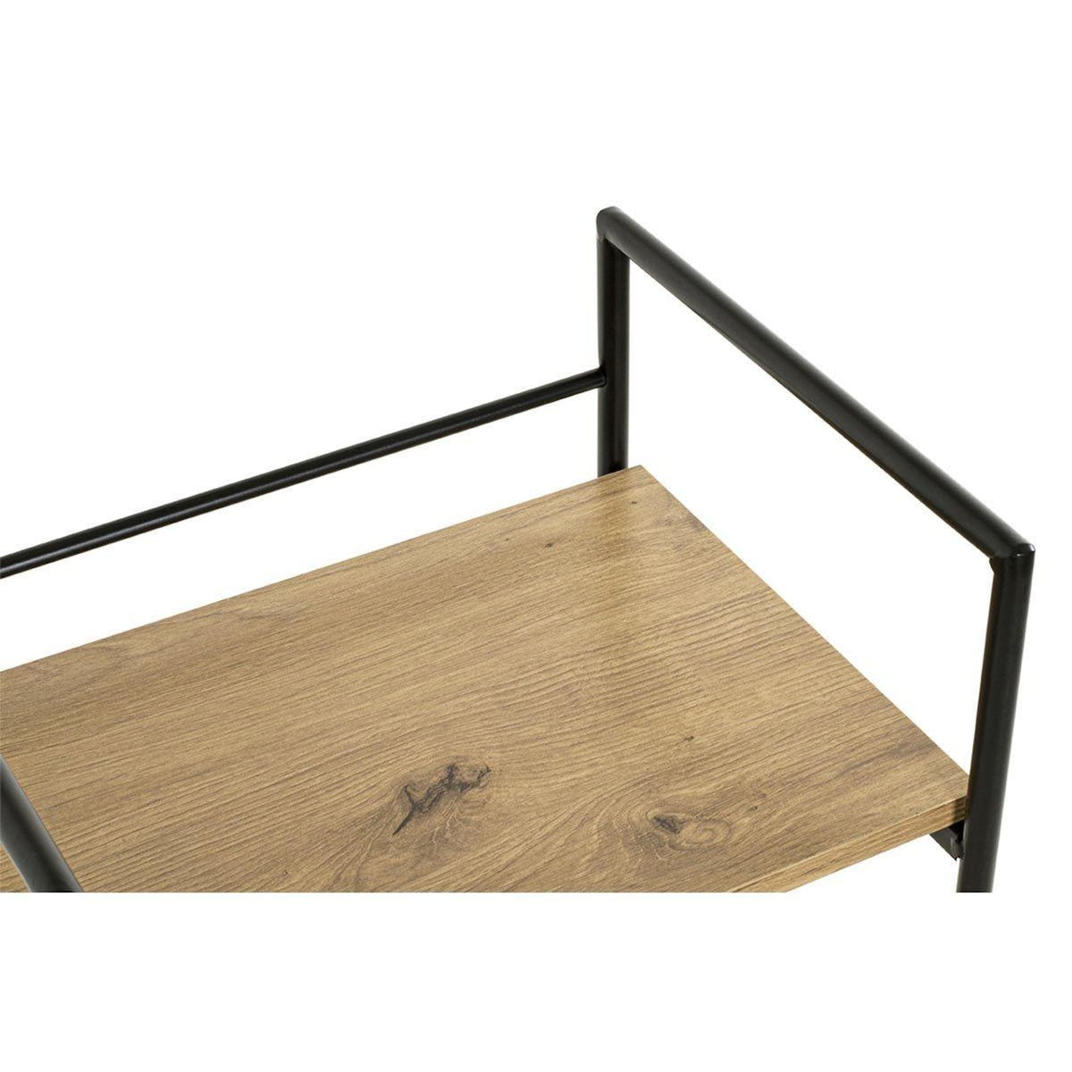 Paris Prix Table d'Appoint 2 Niveaux  Fidelo  62cm Chêne