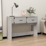 Voir la diapositive 3 : VIDAXL Table console Gris beton 100x39x75 cm Bois d'ingenierie