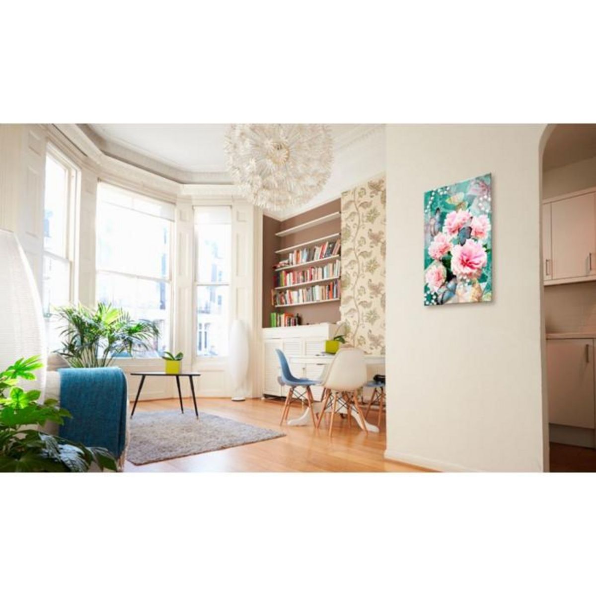 Paris Prix Tableau Imprimé  Written in Flowers