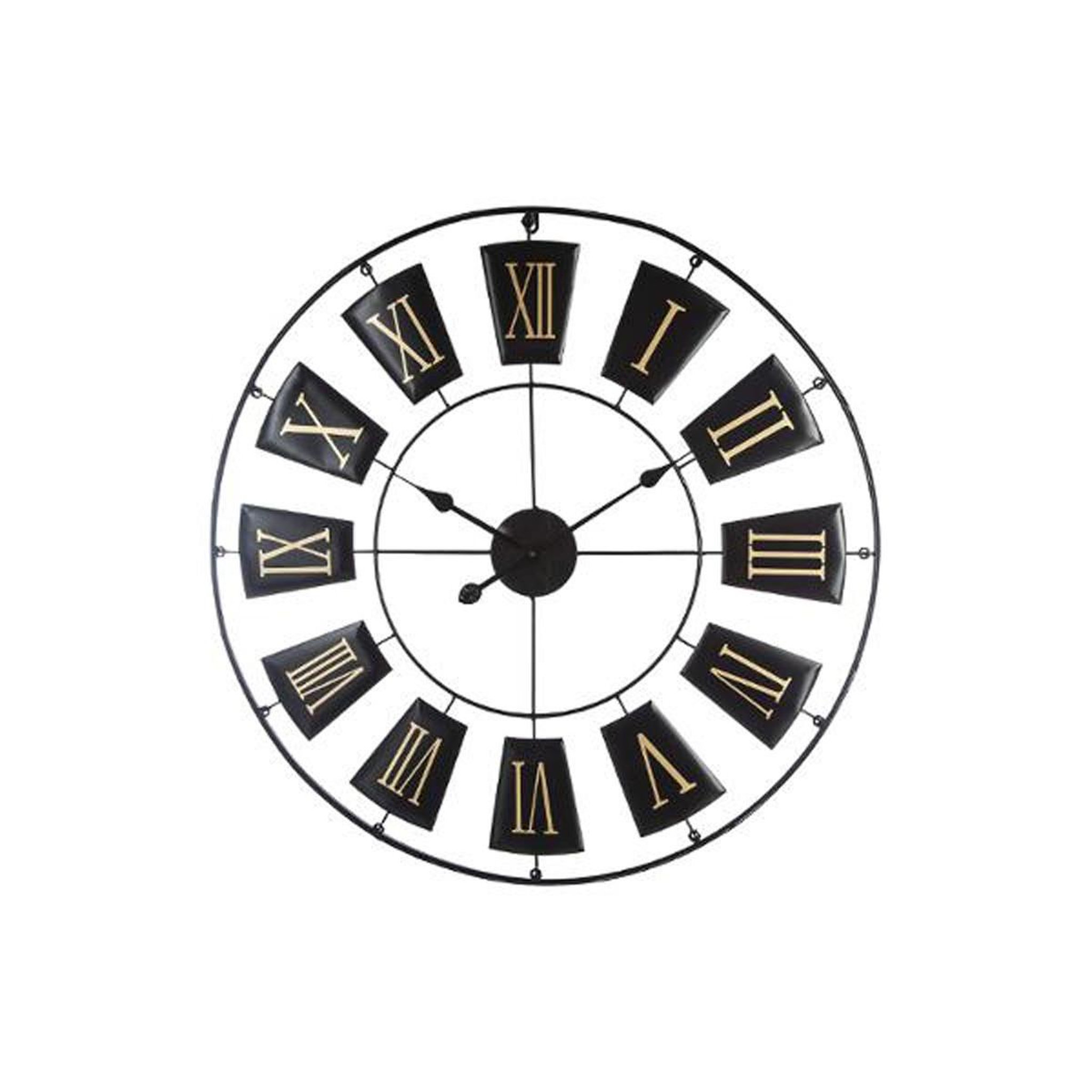 ATMOSPHERA Horloge murale design  antica  76cm noir