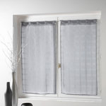 Paris Prix Paire de Voilages  Candide  60x160cm Gris