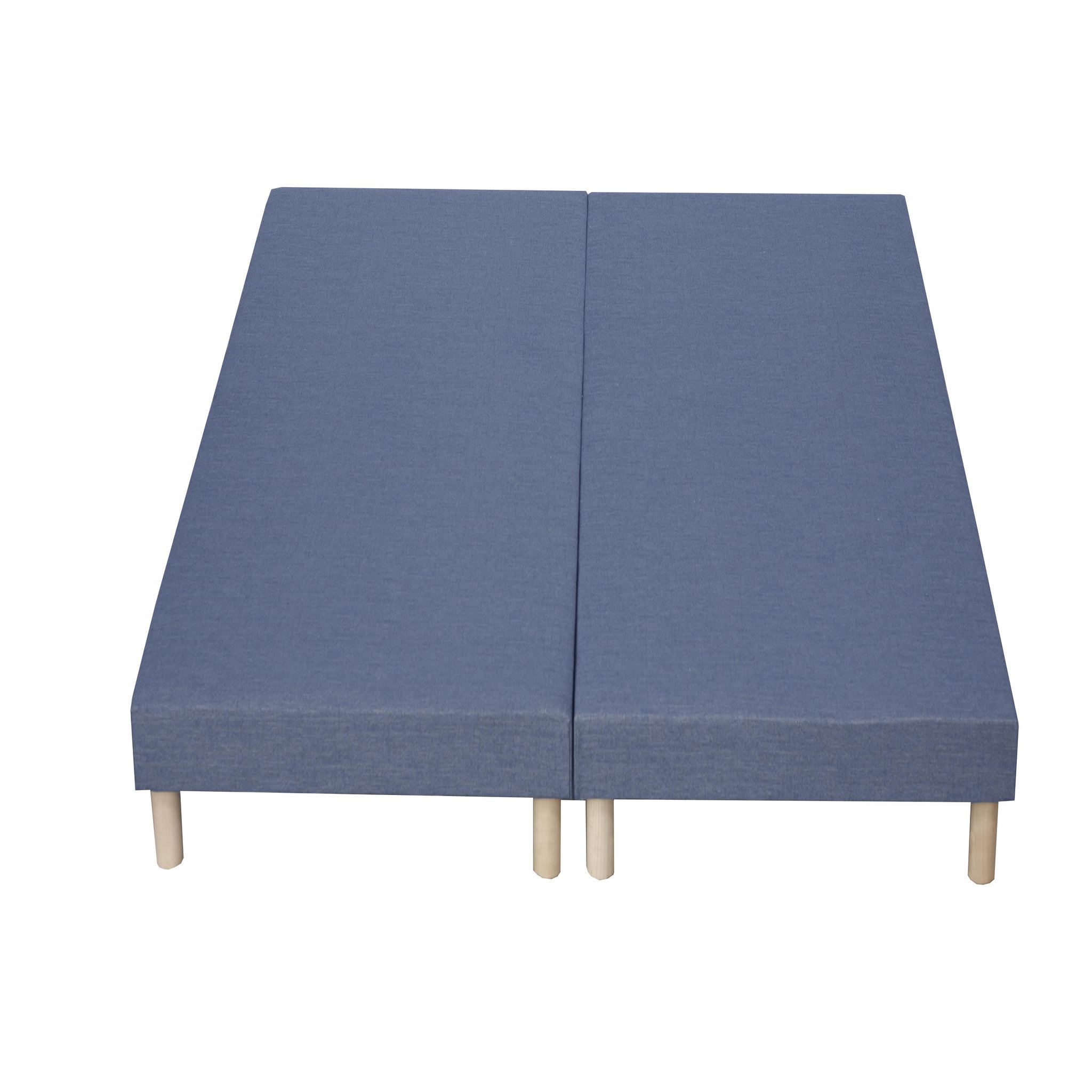 Voir la diapositive 2 : Sommier tapissier 2x80x200 cm KING STYLE
