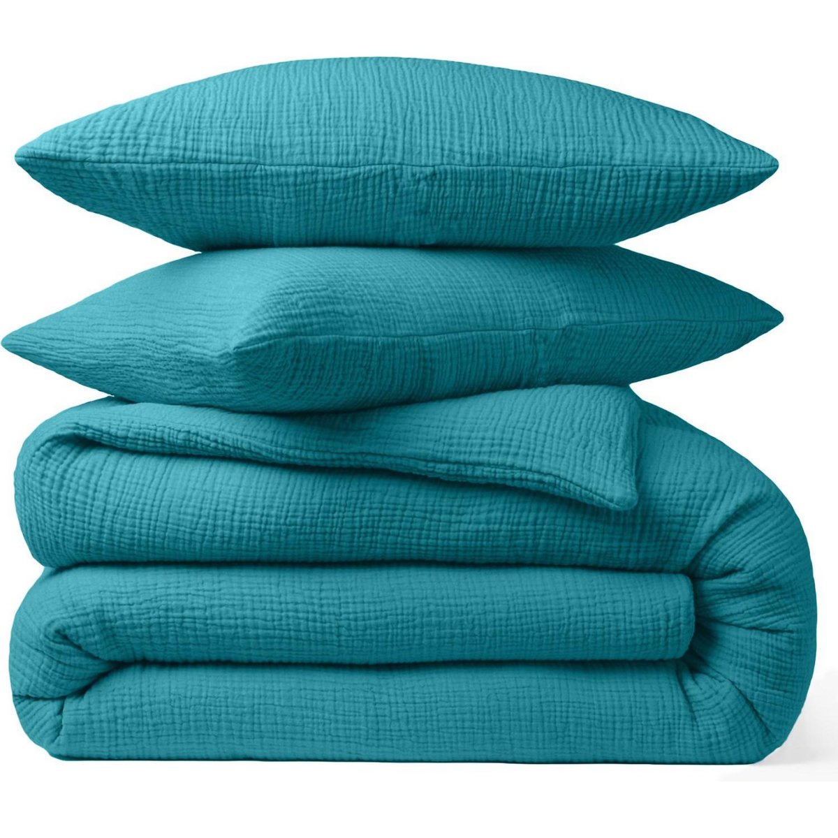 BATON ROUGE Taie d'oreiller 100% gaze de coton