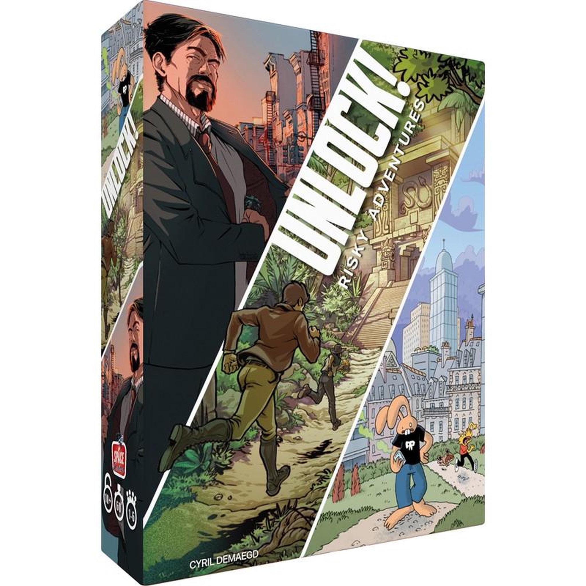 Asmodee UNLOCK RISKY ADVENTURES SPE Asmodee ASMSCUNL13FR