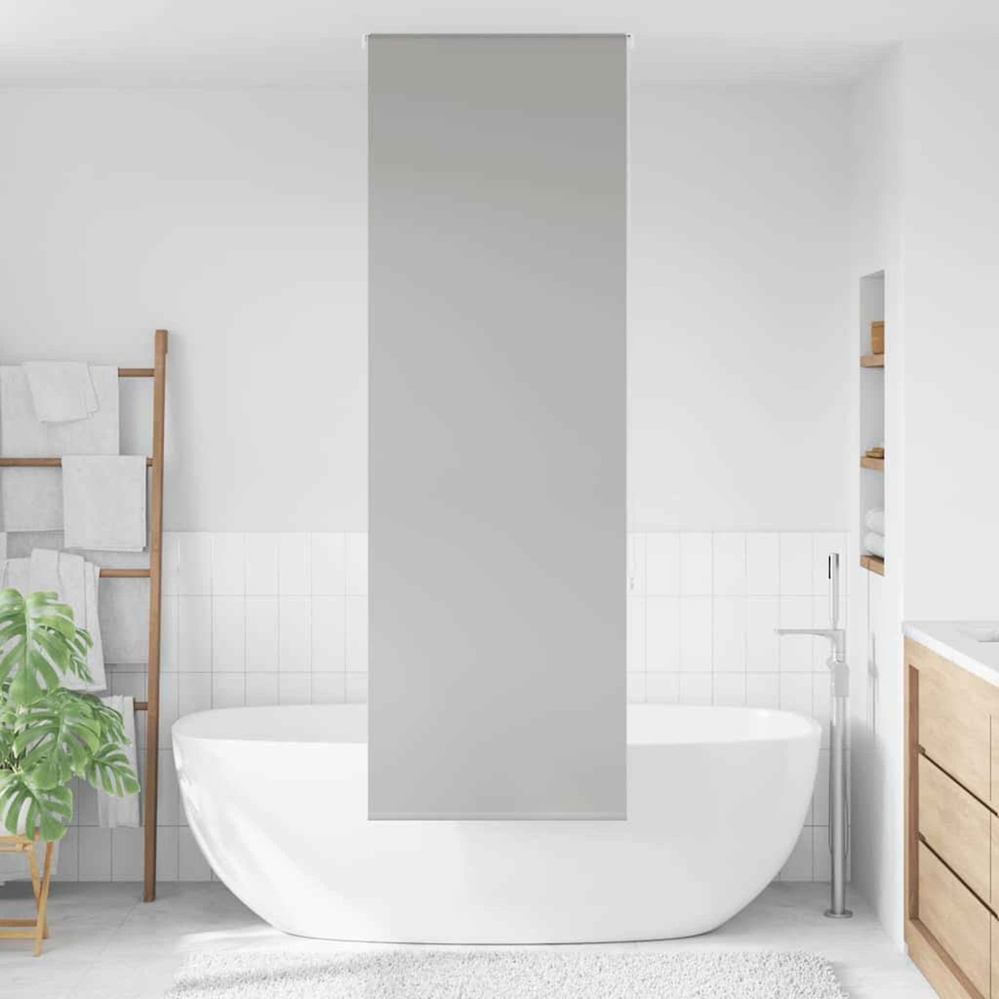 Voir la diapositive 2 : VIDAXL Store enrouleur de douche 80x240 cm largeur du tissu 76 cm