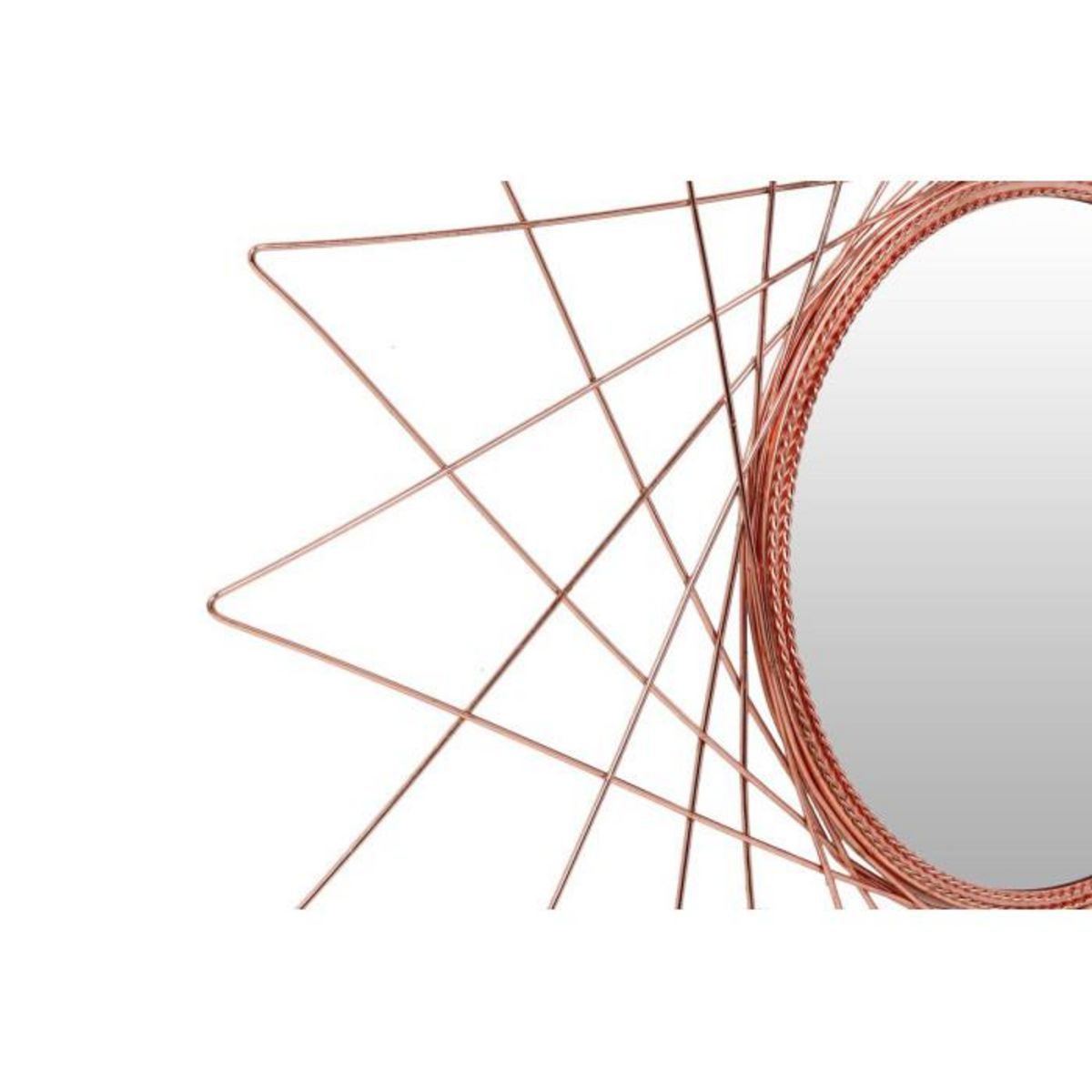 Paris Prix Miroir Mural Déco  Soprano  79cm Cuivre