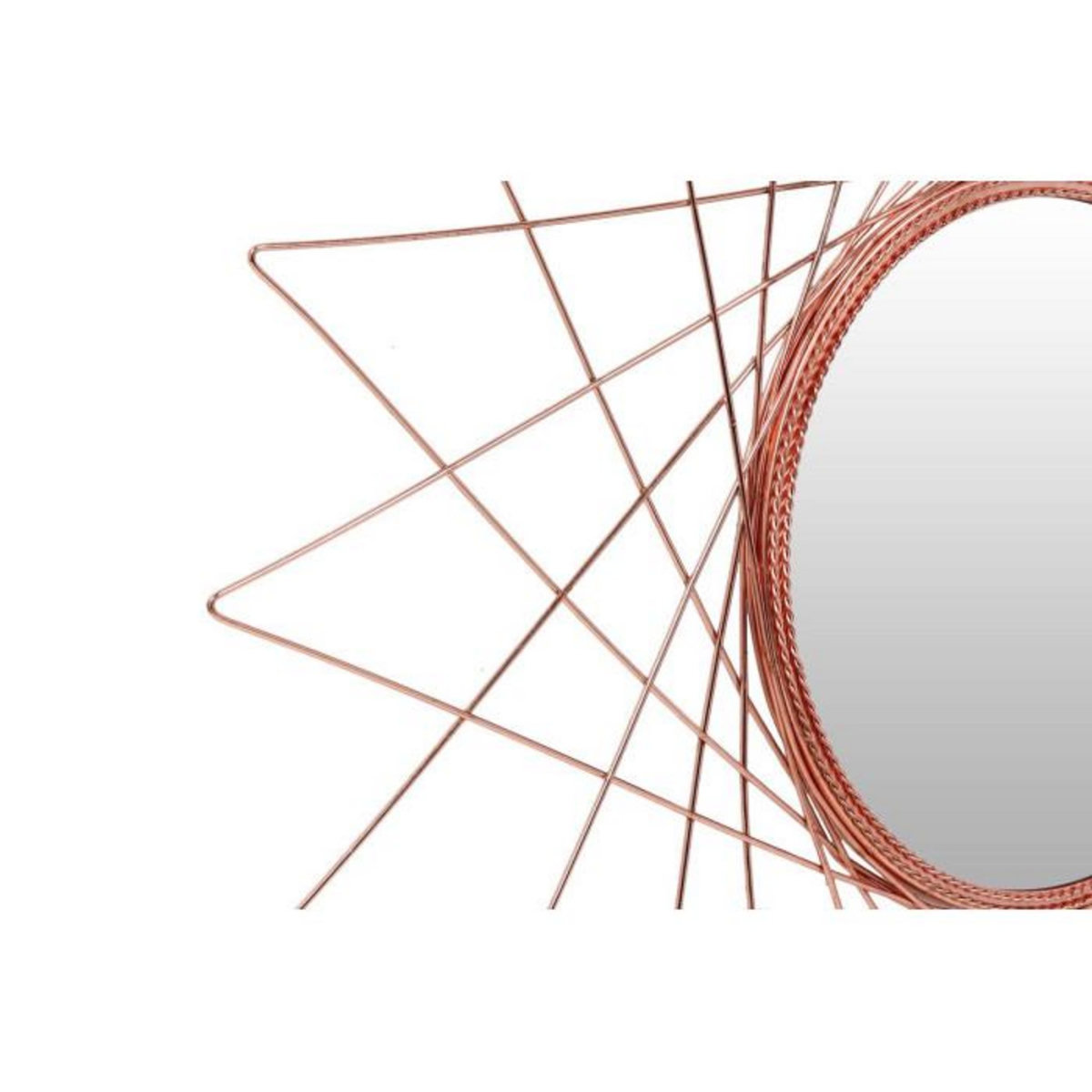 Paris Prix Miroir Mural Déco  Soprano  79cm Cuivre