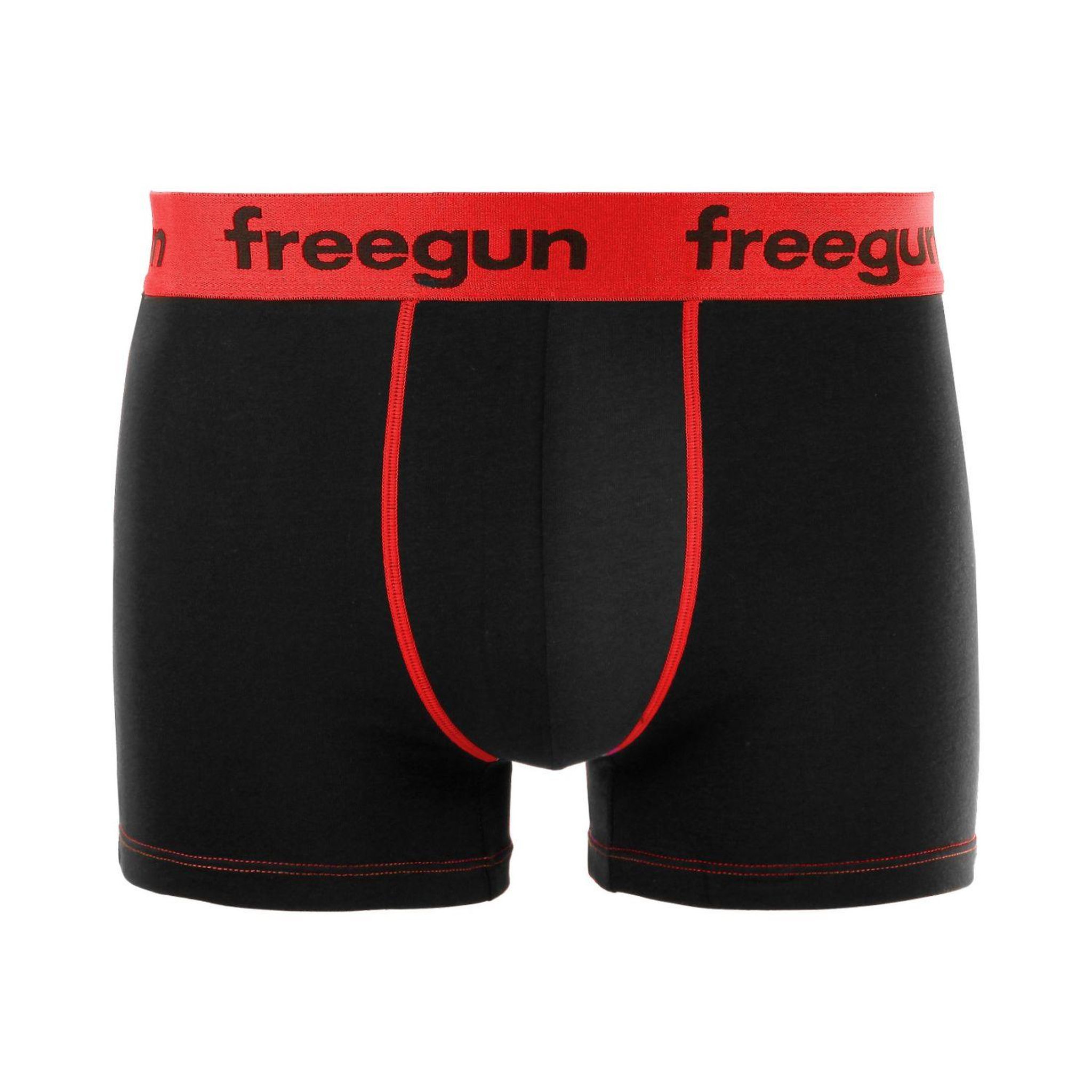 Voir la diapositive 5 : FREEGUN Lot de 6 boxers garçon en Coton