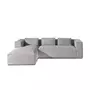 LISA DESIGN Stella - canapé d'angle - en velours côtelé - 4 places -style contemporain - gauche -