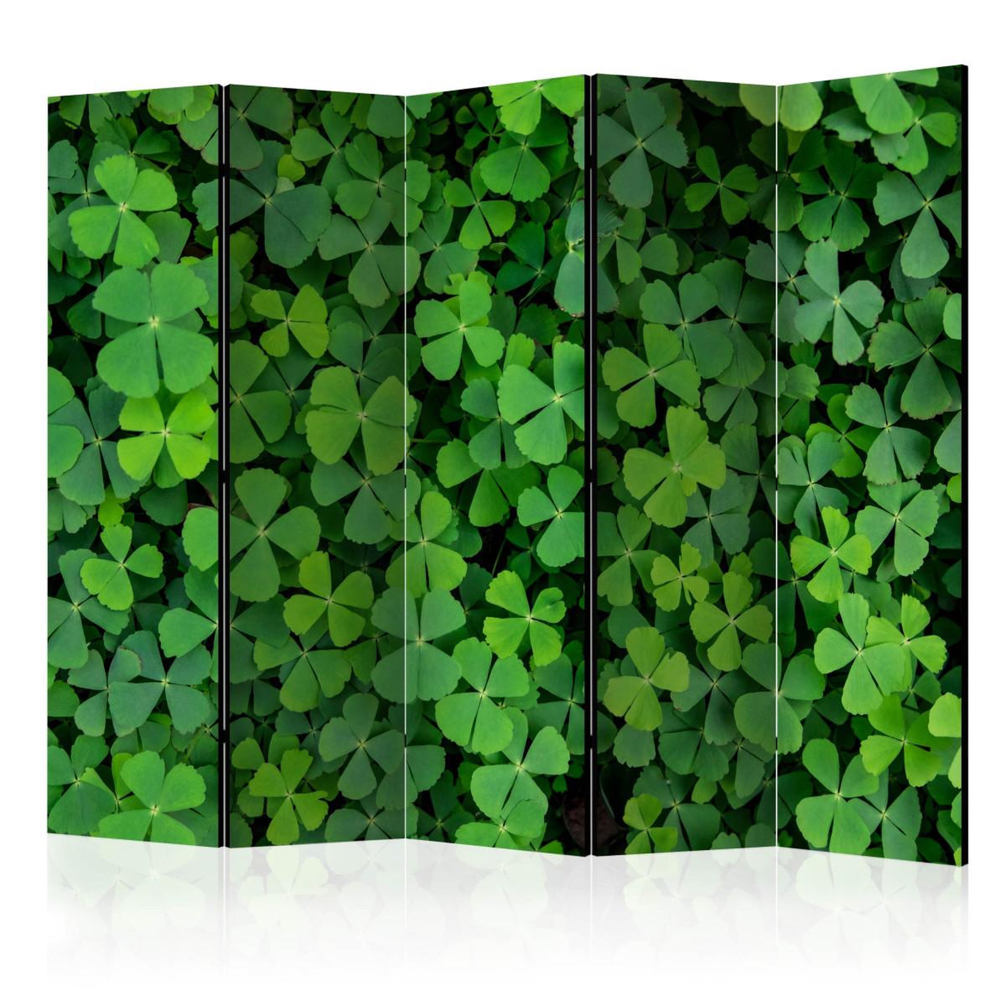 Paris Prix Paravent 5 volets  green clover  172x225cm