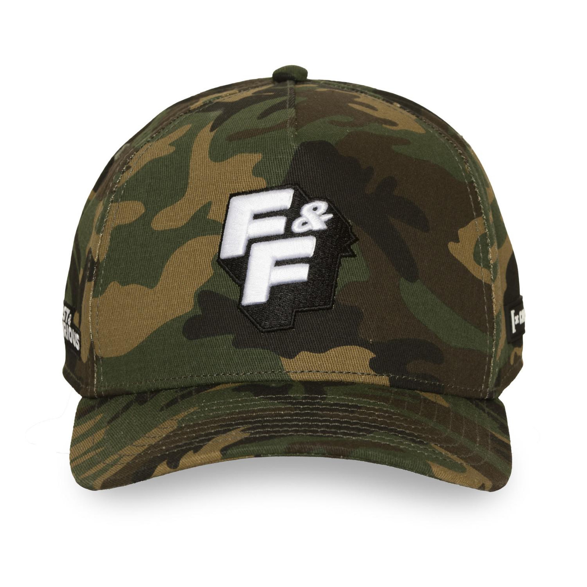 Voir la diapositive 2 : CAPSLAB Casquette trucker premium avec broderie fast and furious logo