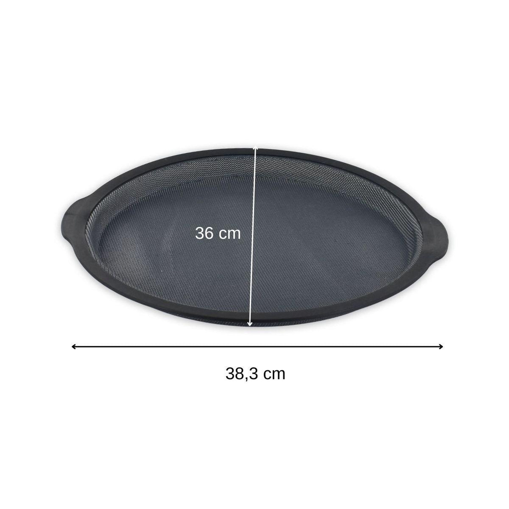 Voir la diapositive 3 : ZENKER Plaque à pizza ronde 36 cm zenker silicone fibre de verre