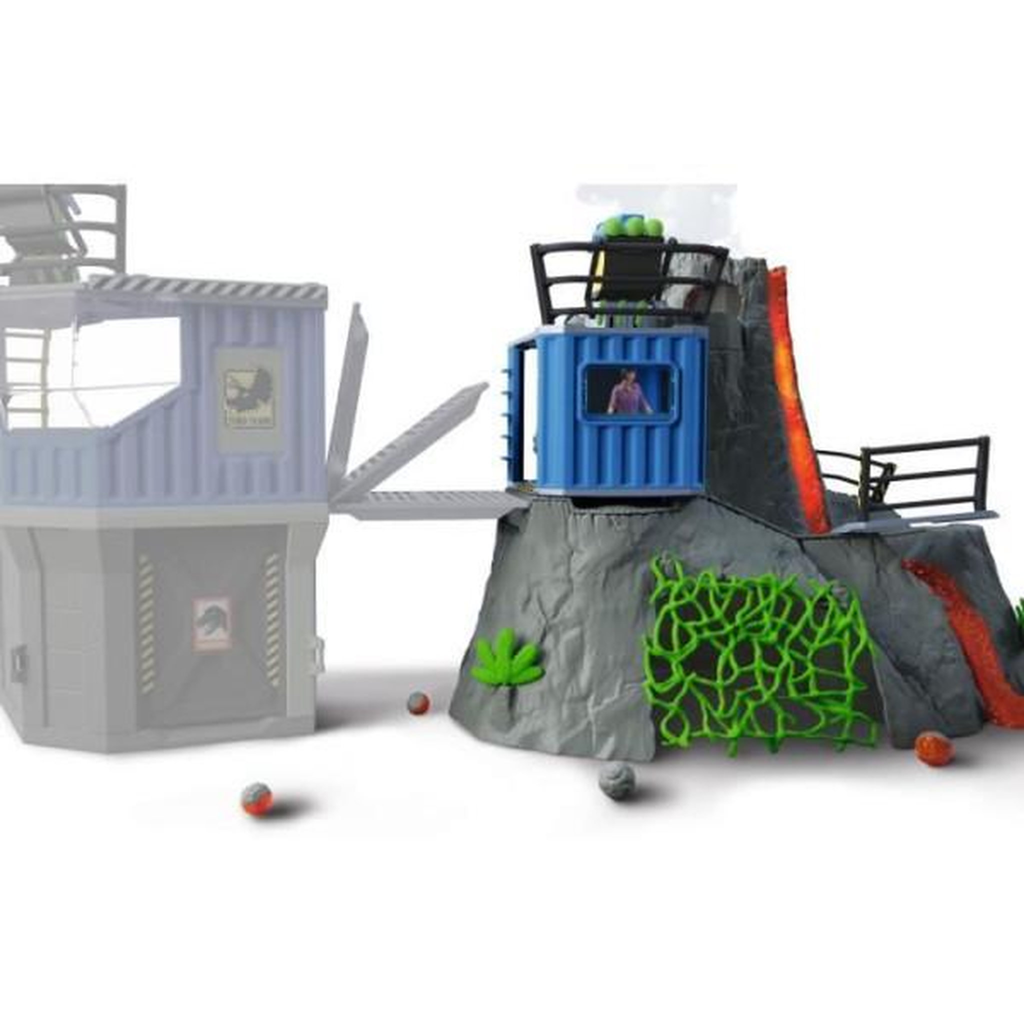 Voir la diapositive 6 : Schleich Expédition au grand Volcan, 1 figurine de chercheuse et 2 jouets dinosaures, Pour enfants des 5 ans, Schleich 42564 DINOSAURS