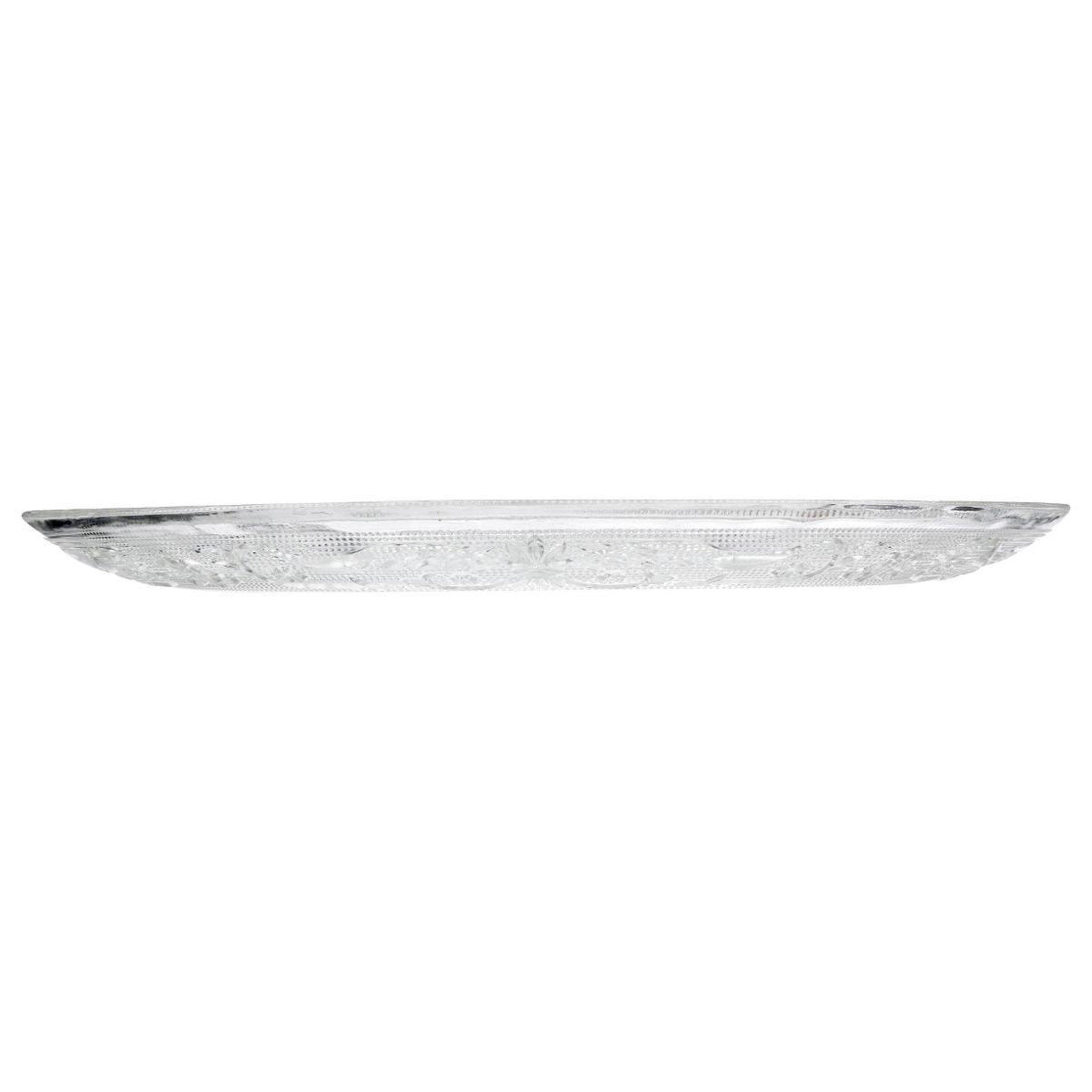 Voir la diapositive 3 : SECRET DE GOURMET Lot de 6 assiettes plates  renaissance  29cm transparent