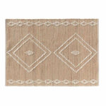 Paris Prix Tapis Déco en Jute & Laine  Floty  120x170cm Beige