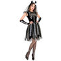 Voir la diapositive 2 : WIDMANN Déguisement Mariée Squelette - Femme - XS