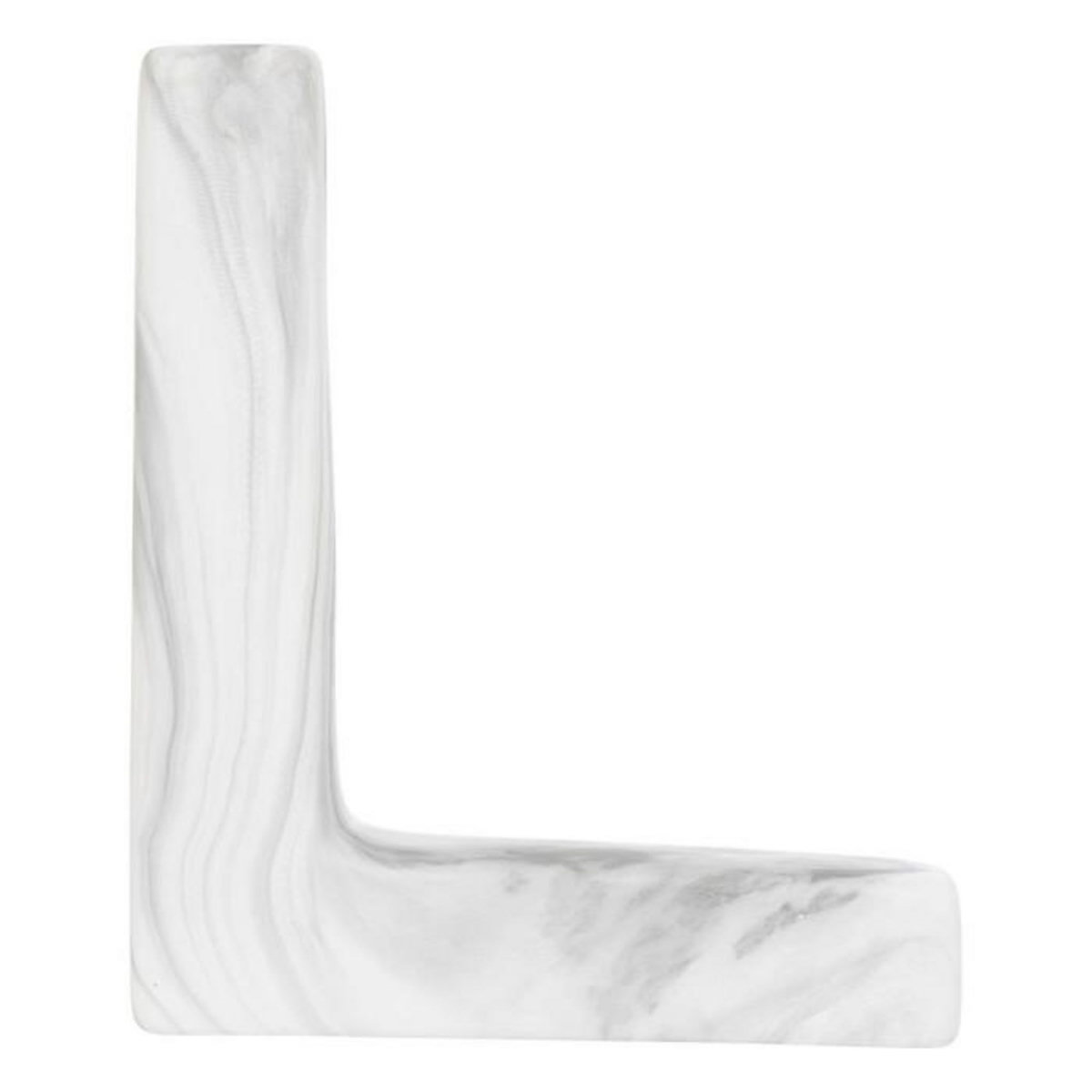 ATMOSPHERA Mot à Poser Love Effet Marbre  Olen  18cm Gris