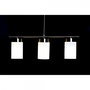Voir la diapositive 6 : MARKET24 Suspension DKD Home Decor Blanc Doré Métal Verre 60 x 15 x 25 cm