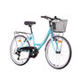 Voir la diapositive 2 : DISCOVERY ADVENTURES Vélo enfant ( 140/160 cm) - Modèle 24'' Ville  Discovery Adventures   - 6 vitesses - Enjambement bas – Freins V-Brake - Shimano - Béquille - équipé City