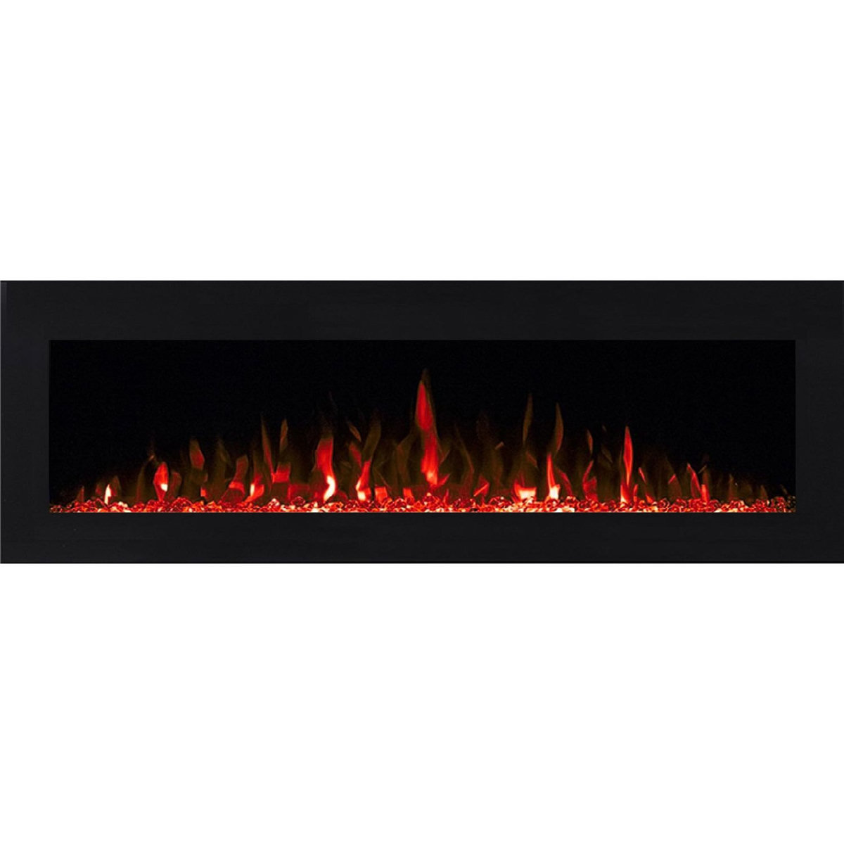 Chemin'arte Cheminée électrique 2000w avec télécommande - volcano 3xl