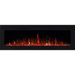 Chemin'arte Cheminée électrique 2000w avec télécommande - volcano 3xl