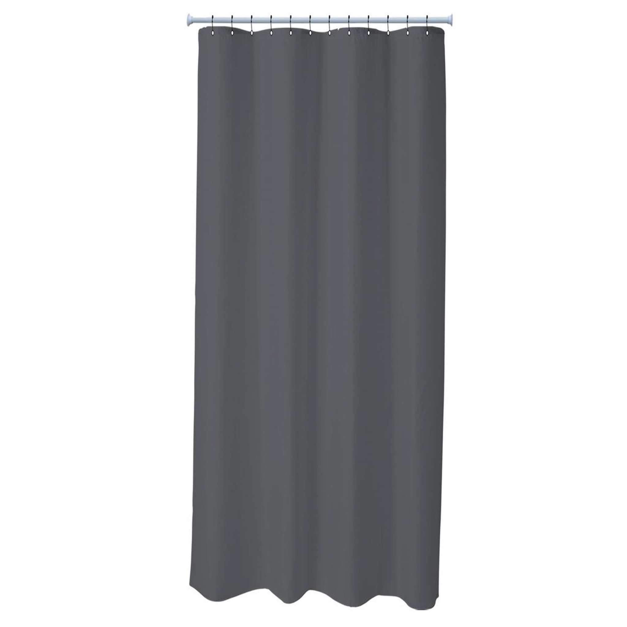 Voir la diapositive 1 : GUY LEVASSEUR Rideau de douche uni en polyester essentiel