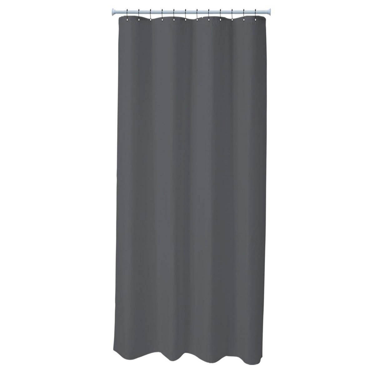 GUY LEVASSEUR Rideau de douche uni en polyester ESSENTIEL