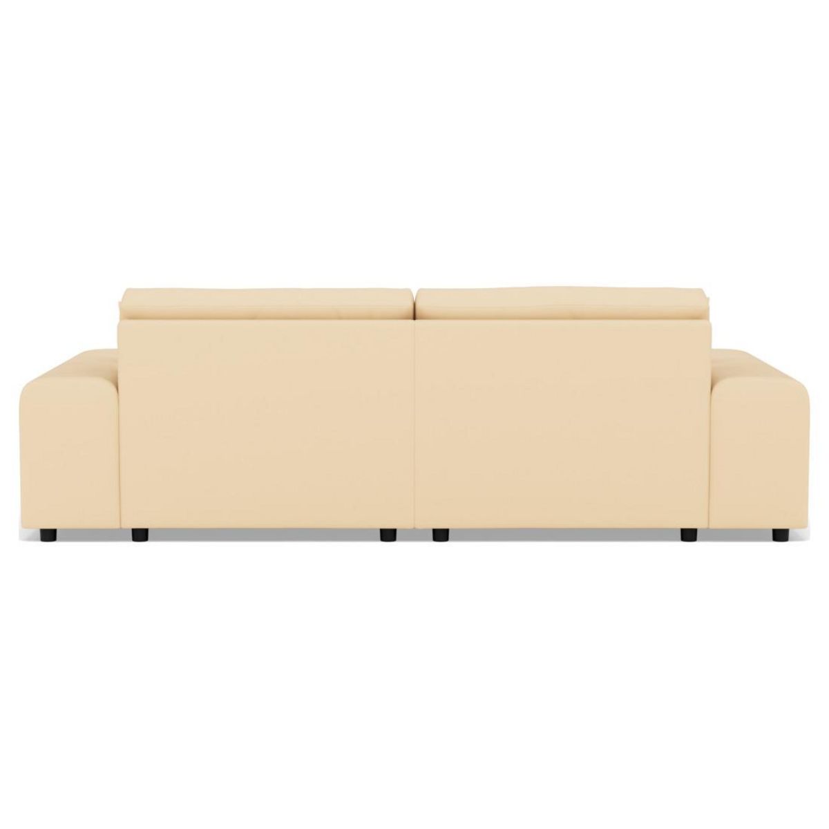 LISA DESIGN Garance - canapé d'angle réversible 4 places en simili