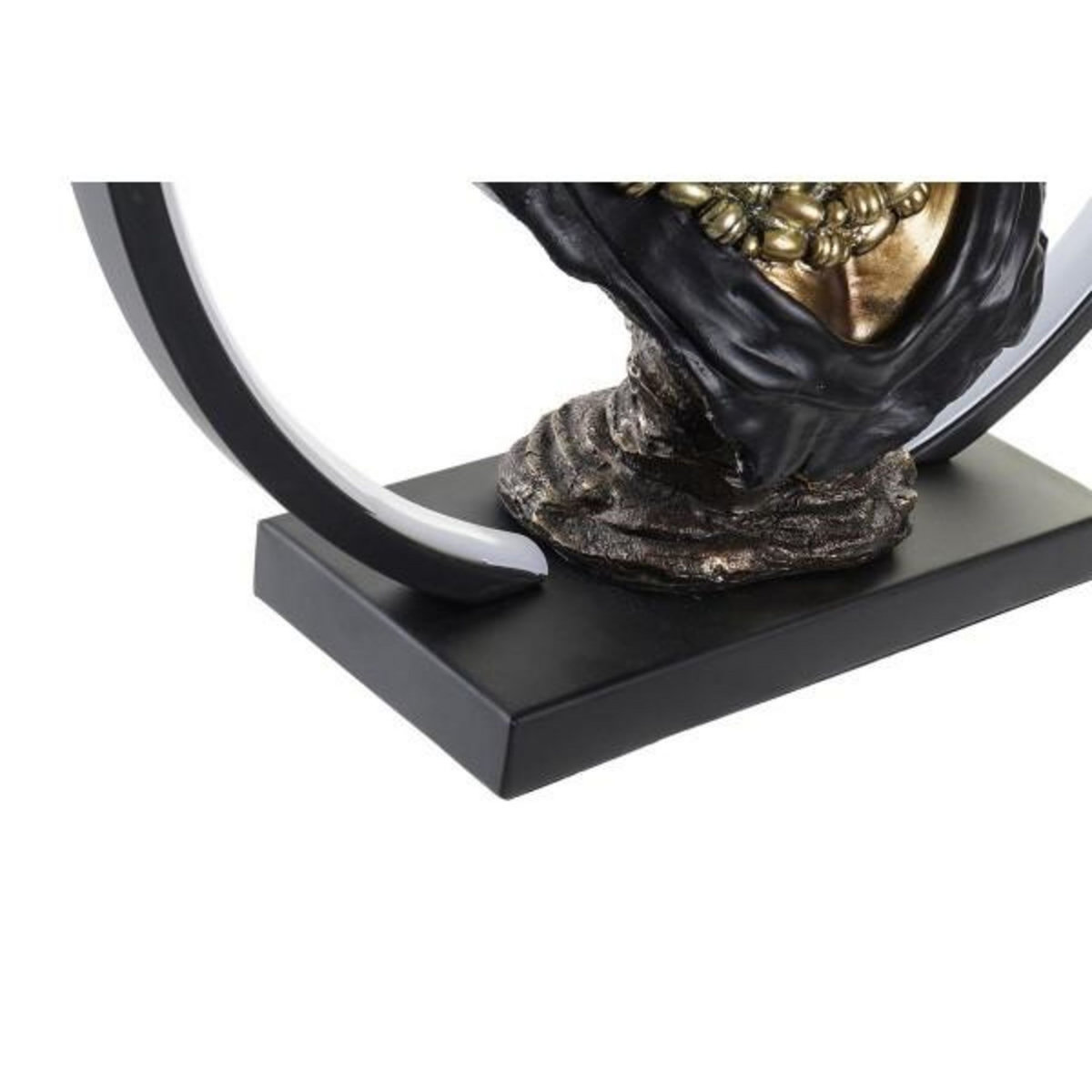 MARKET24 Décoration lumineuse DKD Home Decor Résine Africaine (35,5 x 11 x 36 cm)