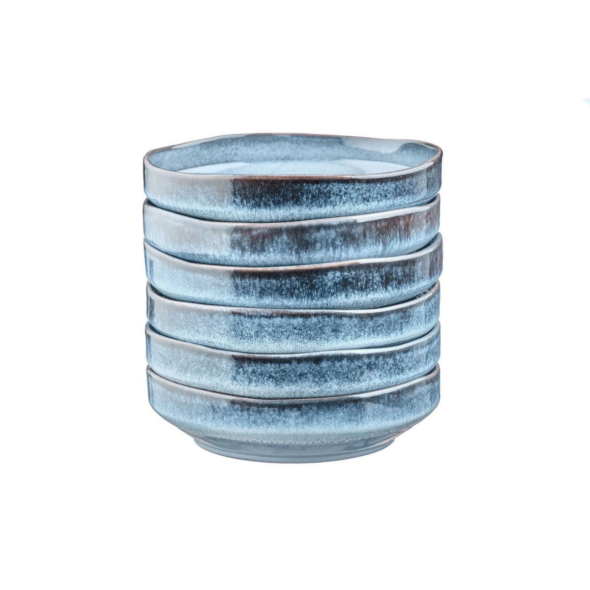 BJORN Assiette creuse GENESIS Ø21cm - 6 pièces - Mer