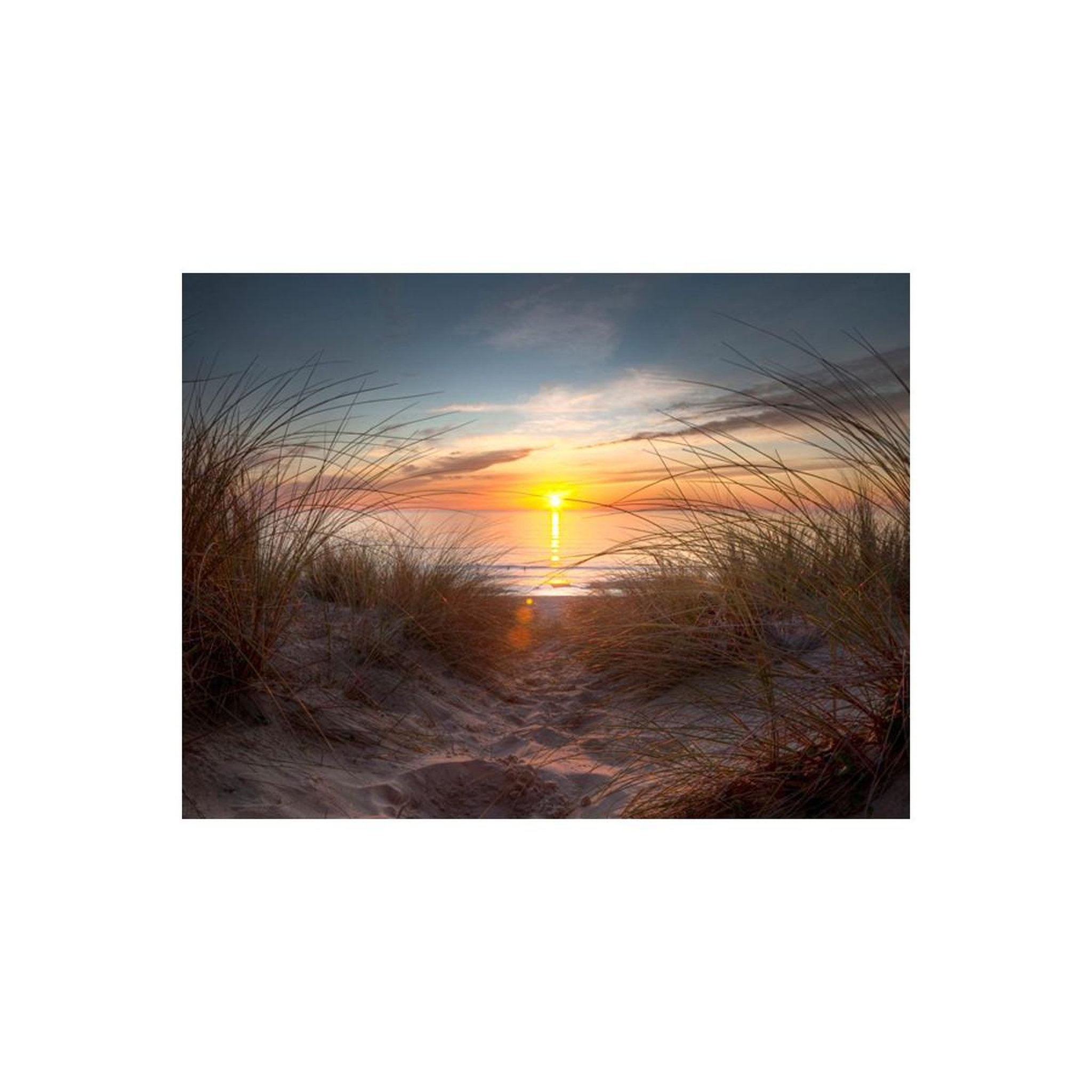 Voir la diapositive 2 : Paris Prix Papier Peint  Coucher de Soleil sur l'océan Atlantique