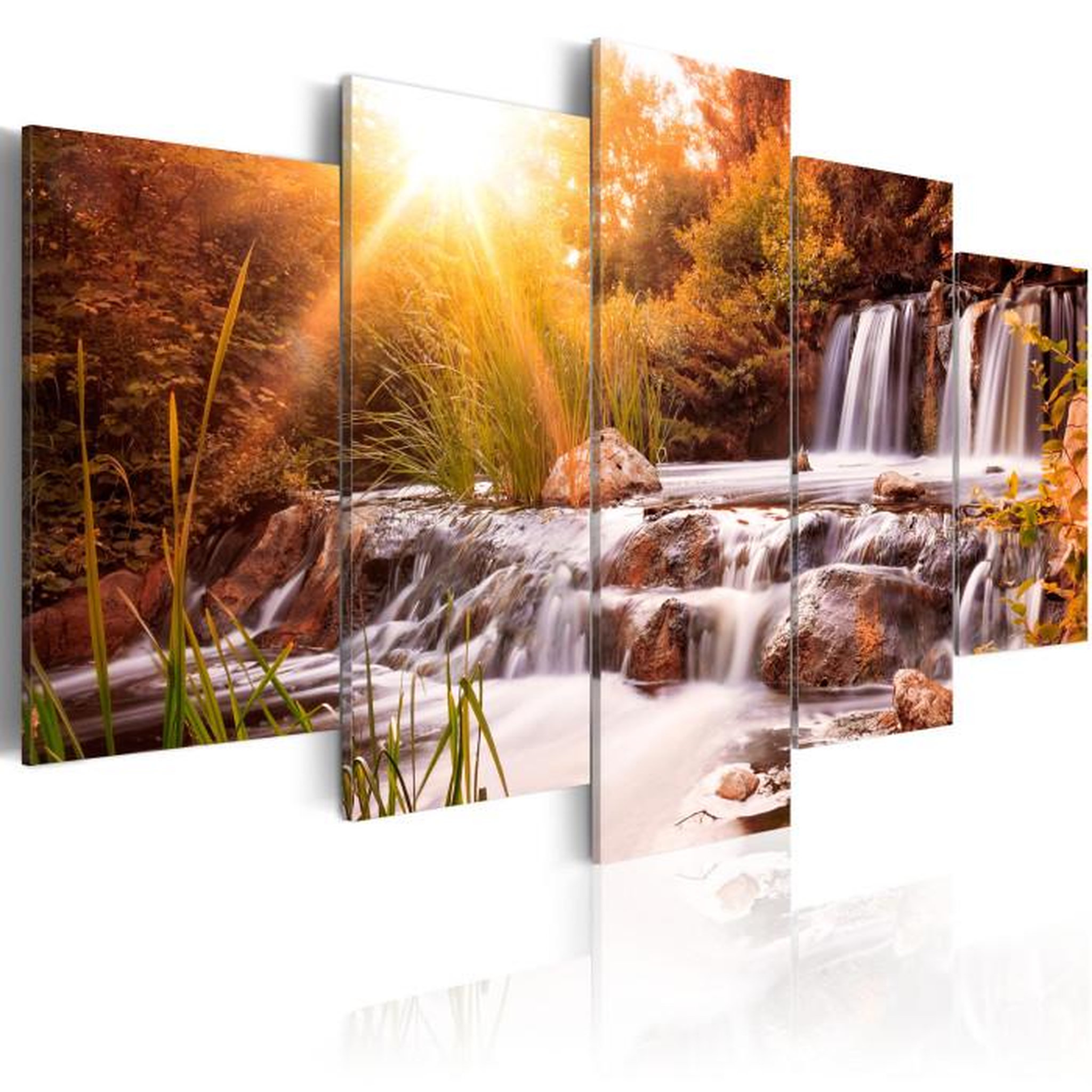 Paris Prix Tableau Imprimé  Autumn's Valley. Coloris disponibles : Multicolore