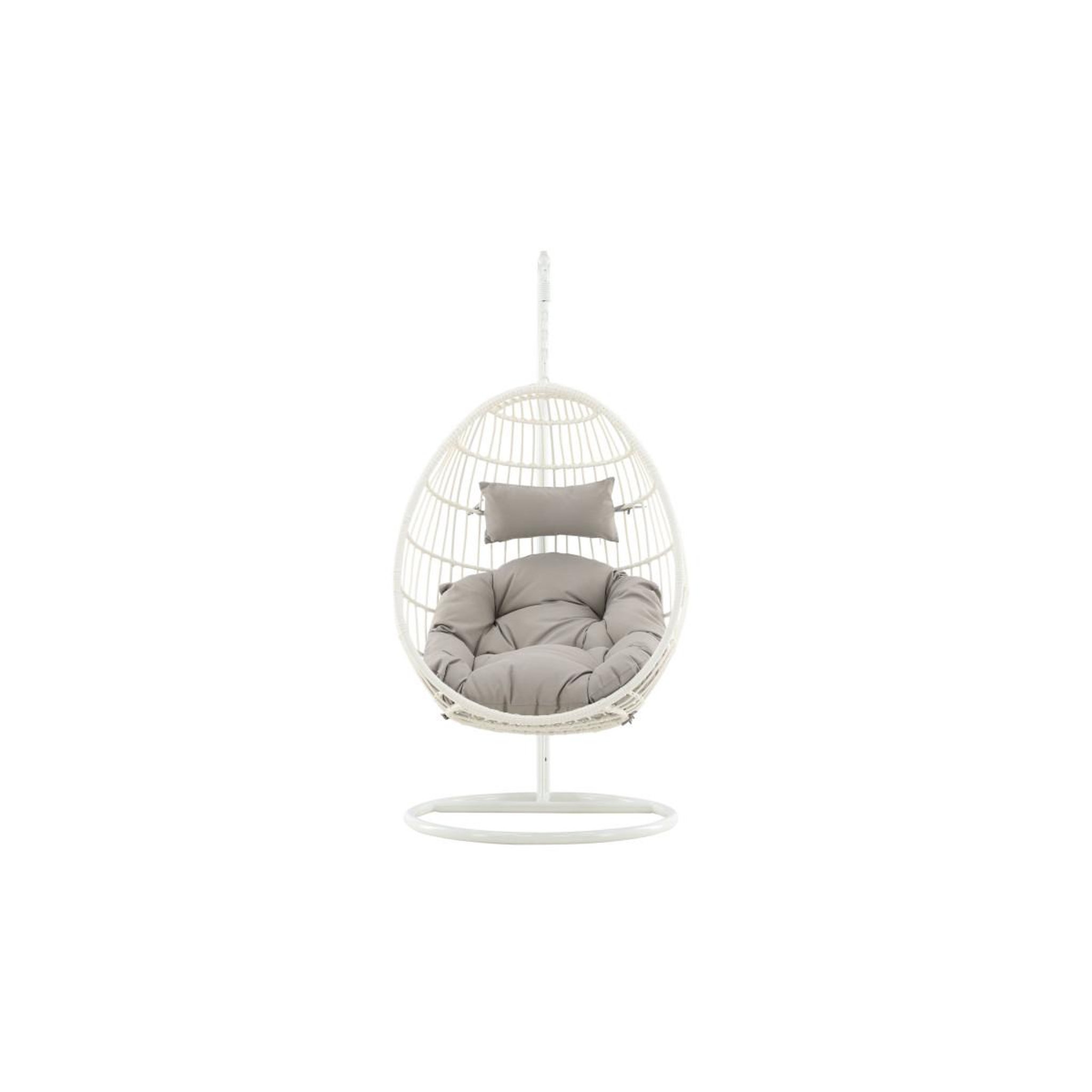 Voir la diapositive 6 : Paris Prix Fauteuil suspendu  viga  196cm blanc