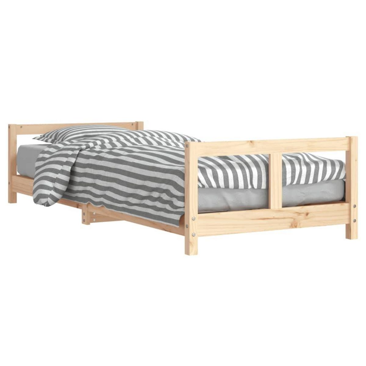 VIDAXL Cadre de lit pour enfants 80x200 cm bois de pin massif