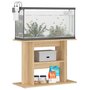 Voir la diapositive 3 : VIDAXL Support pour aquarium chêne sonoma 80x35x60cm bois d ingénierie