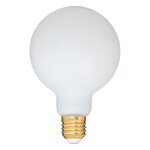 ATMOSPHERA Ampoule LED Globe  Opaline  14cm Blanc