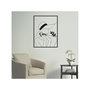 Voir la diapositive 5 : Paris Prix Déco Murale Encadrée en Métal  Chapeau  80cm Noir