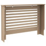 Voir la diapositive 5 : VIDAXL Cache-radiateur 112x19x81,5 cm MDF