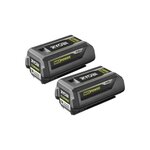Ryobi Lot de 2 batteries Lithium+ 36V RYOBI - 4.0Ah - RY36B40B